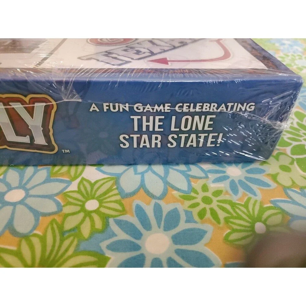 NEW Texasopoly ~ State of Texas Monopoly Style Board Game ~ Texas Opoly ~ NIB